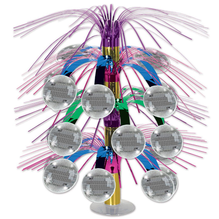 18-Inch Disco Ball Cascade Centerpiece