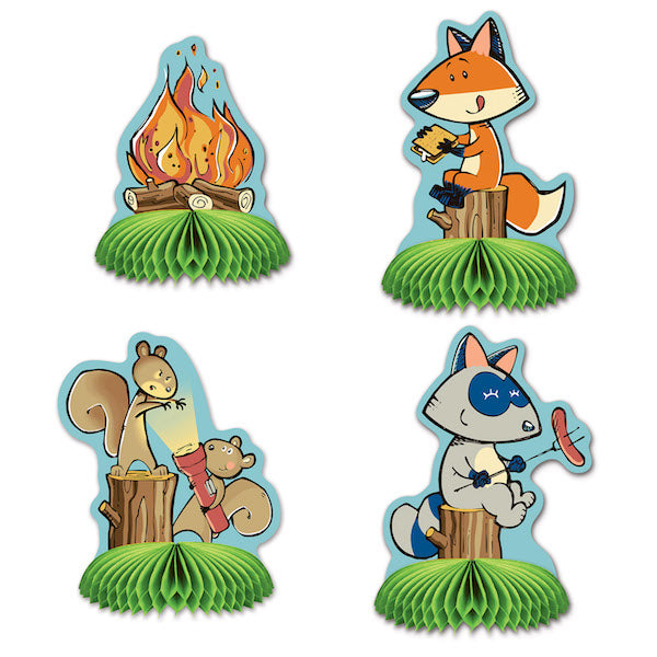 WOODLAND FRIENDS MINI CP 4/PKG