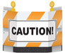 Construction Barricade Stand-Up Party Decoration