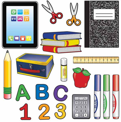School Day Double-Sided Cutouts