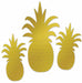Double-Sided Foil Pineapple Silhouettes
