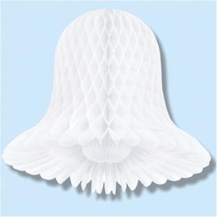 11" WESTMINSTER BELL WHITE 2/PKG