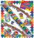 Birthday Party Decoration Kit, 11 Pieces