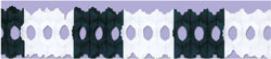 Black & White Arcade Garland, 12 ft