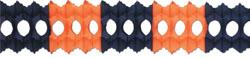 Orange & Black Arcade Garland, 12 ft