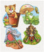 16-Inch Spring Cutouts, 4-Pack