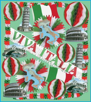 Italian Themed Decorating Kit