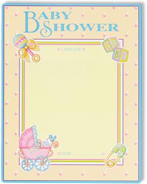 Baby Shower Partygraph, 18 x 23 Inches