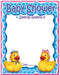 23"X18" JUST DUCKIE PARTYGRAPH