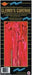 Red 1-Ply Metallic Curtain, 8 ft x 3 ft