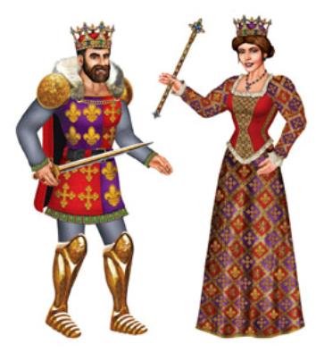 36" ASST JOINTED ROYALS 1/PKG