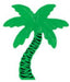 16-Inch Foil Palm Tree Silhouette