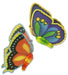 24-Inch Art-Tissue Butterfly Decorations, 2-Pack