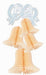 Apricot Bell Cluster Decoration, 20 Inches