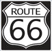 Route 66 Sign Cutout, 16 Inches