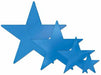 12-Inch Blue Foil Star Decoration