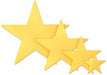 15 Inch Gold Foil Star Decoration