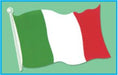 18-Inch Italian Flag Cutout