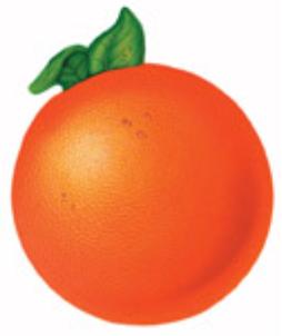 18 Inch Orange Cutout Decoration