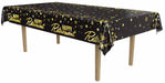 Happy Retirement Table Cover, 54 x 108 Inches