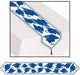 GRAD CAP TABLE RUNNE R BLUE 11"X6" MIN 3