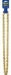 Gold Chain Bead Necklace, 40 Inches