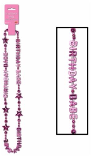 Birthday Babe Beads of Expression Necklace