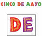 Glittered Cinco de Mayo Streamer