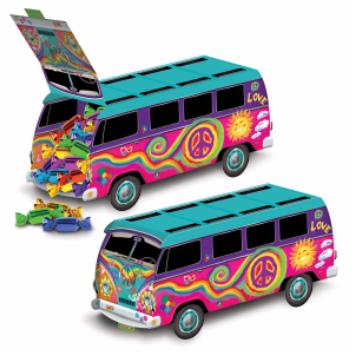 1960s Bus Centerpiece