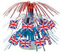 British Flag Centerpiece, 7.5 Inches