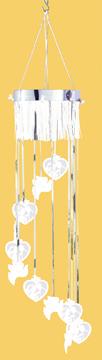Wedding Shimmering Spiral Hanging Decoration