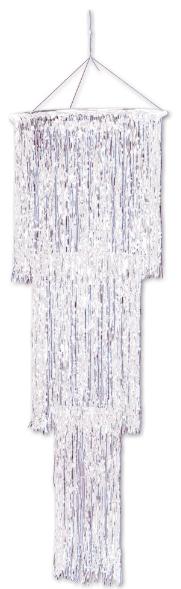 Opal 3-Tier Shimmering Chandelier Decoration
