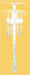 Wedding Cascade Hanging Column Decoration, 1 per Package