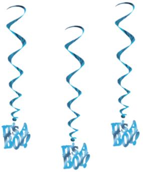 IT'S A BOY WHIRLS 5/PKG 40"