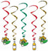 Fiesta Whirls Hanging Decorations, 5 Pack