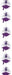 Purple Grad Cap Firework Stringers, 7 ft