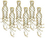 SHIMMERING WHIRLS 6/PKG 20" GOLD