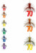 70 Firework Stringer Decoration, 7 ft