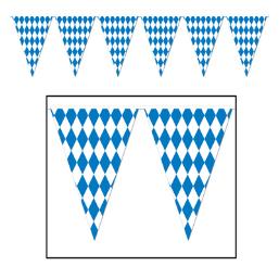 OCTOBERFEST PENNANT BANNER 17"X 120'