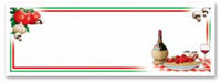Italian Night Sign Banner, 5 ft x 21 in