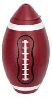 56 oz Plastic Football Cup