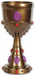 Plastic Jeweled Goblet, 8 oz