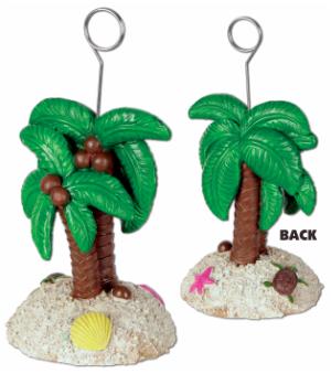Palm Tree Photo and Balloon Holder, 6 oz