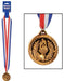 3rd Place Bronze Medal with 30-Inch Ribbon