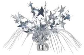 Silver Star Gleam N Spray Centerpiece, 18 Inches