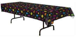 80s Party Table Cover