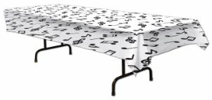 Musical Notes Tablecover, 54 x 108 Inches