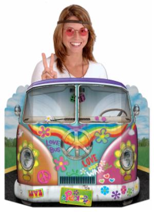 Hippie Bus Photo Prop