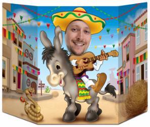 Fiesta Photo Prop, 37 x 25 Inches