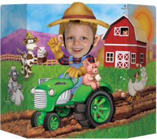 FARM PHOTO PROP 1/PKG 37"X25"